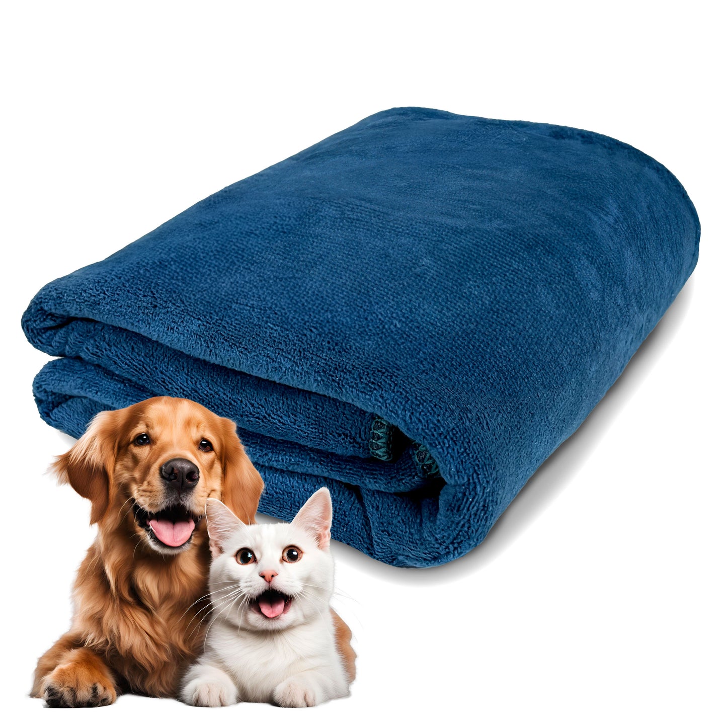 Dog Towel for Drying Dogs Extra Large, Super Absorbent Soft Microfiber Quick Dry Pet Bath Grooming Towels for Pets