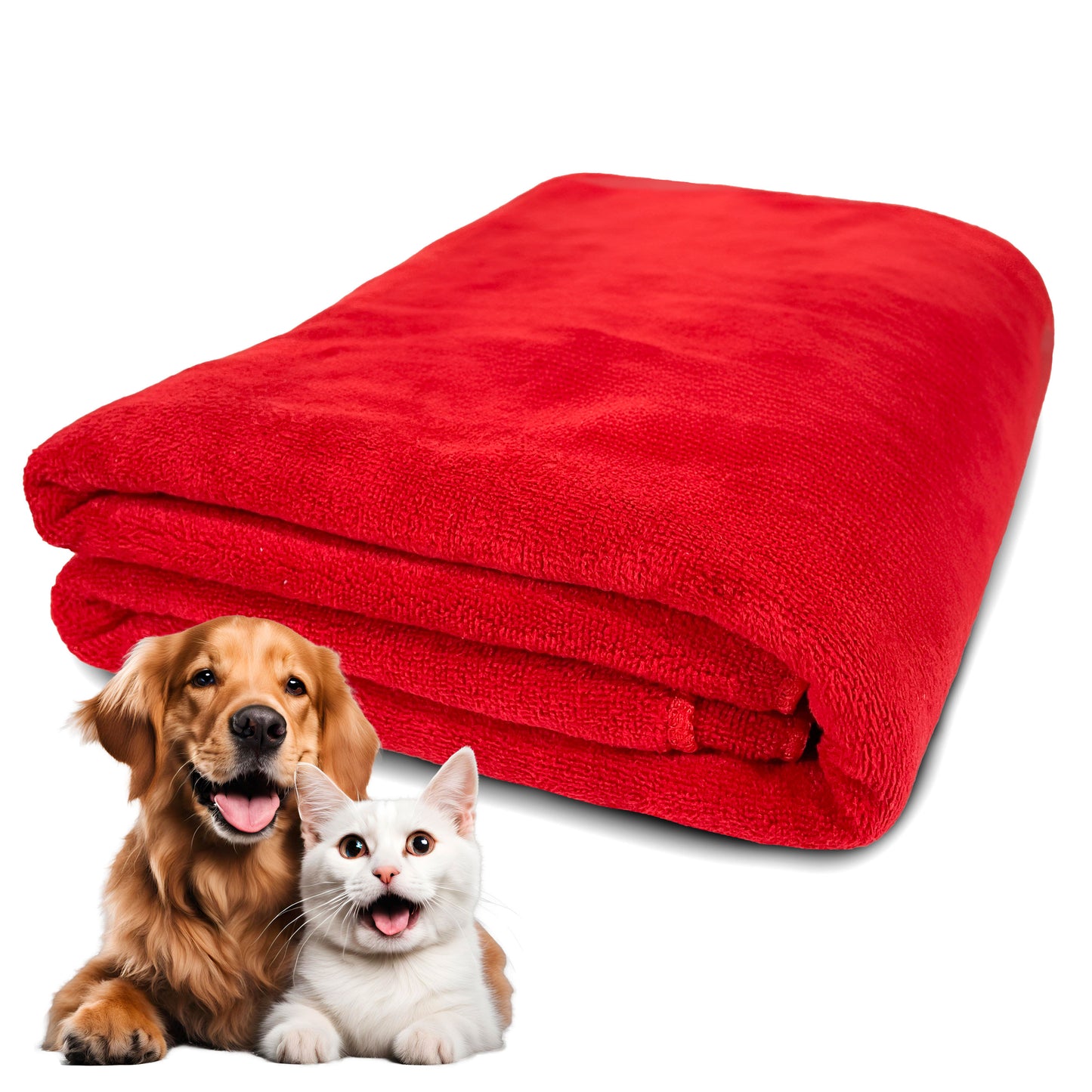 Dog Towel for Drying Dogs Extra Large, Super Absorbent Soft Microfiber Quick Dry Pet Bath Grooming Towels for Pets